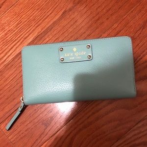 Kate Spade Neda Wallet in Teal